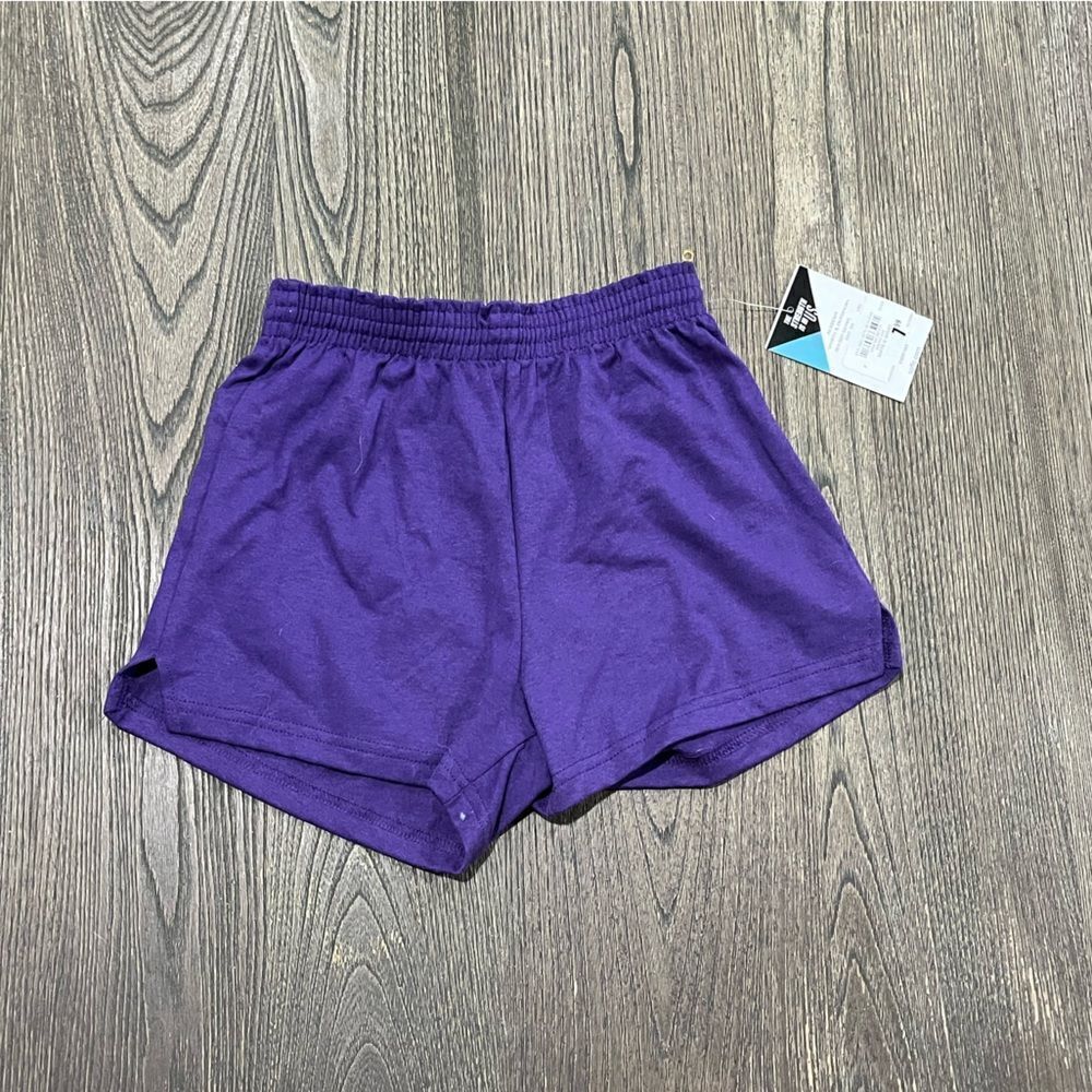 Soffee G Athletic Shirts Drawstring Elastic Waist Pull On Purple L 12-14 NWT